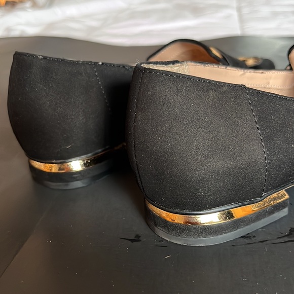 Franco Sarto Size 6.5 Suede Leopard Flats - Picture 4 of 6